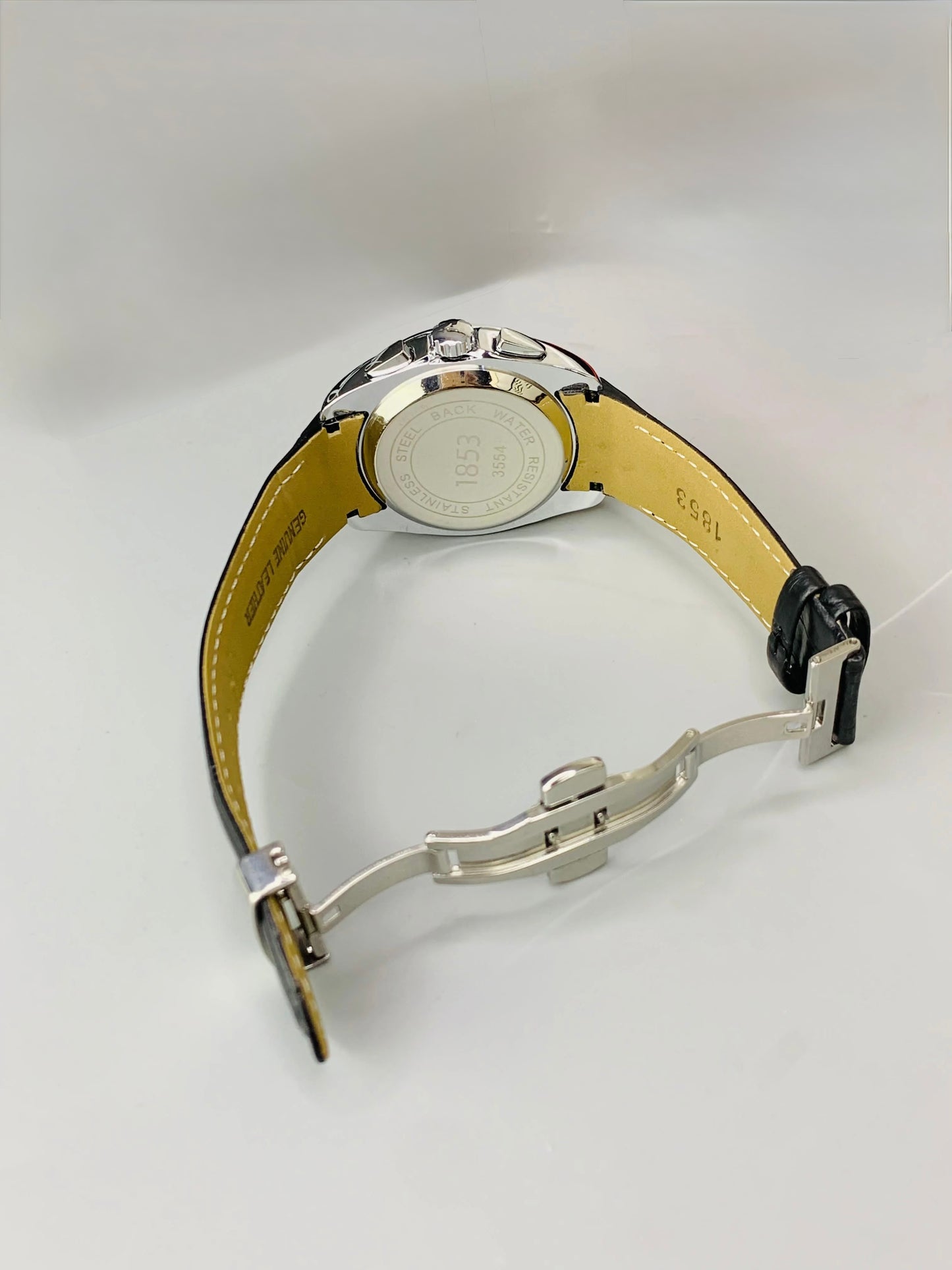 Luxury Chronograph Watch for Men | Brown Silver