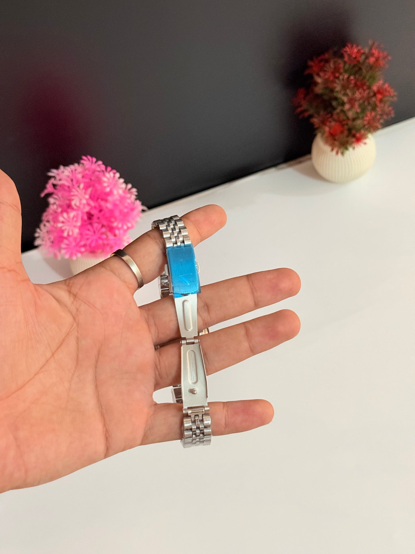 Ro-lex Date-Just Diamond Edition Green dial | Ladies Watch