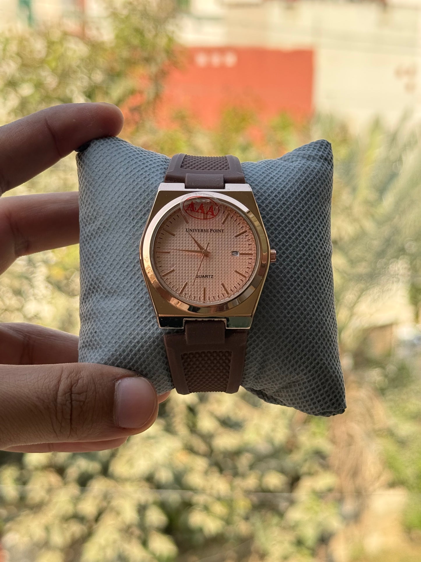 MJ Universe Point Men’s Slim Quartz Watch With Date