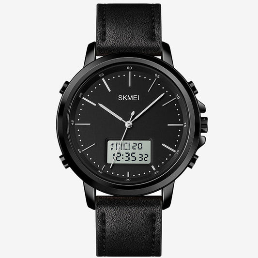 SKM | Leather Belt All Black | ZNT 027
