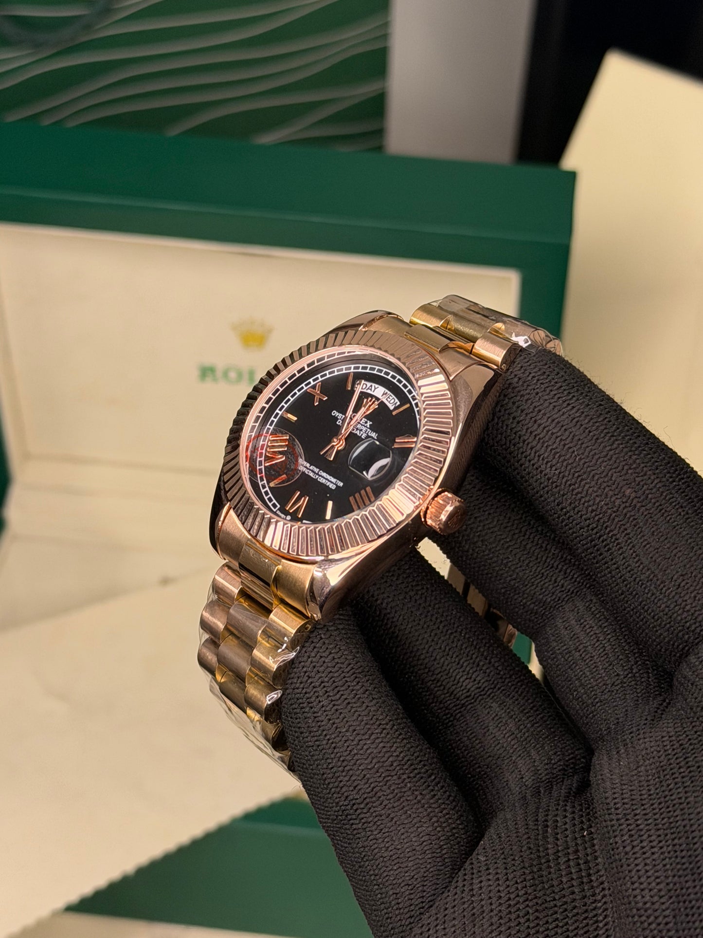 Premium Gold-Tone Rlx Day-Date Classic