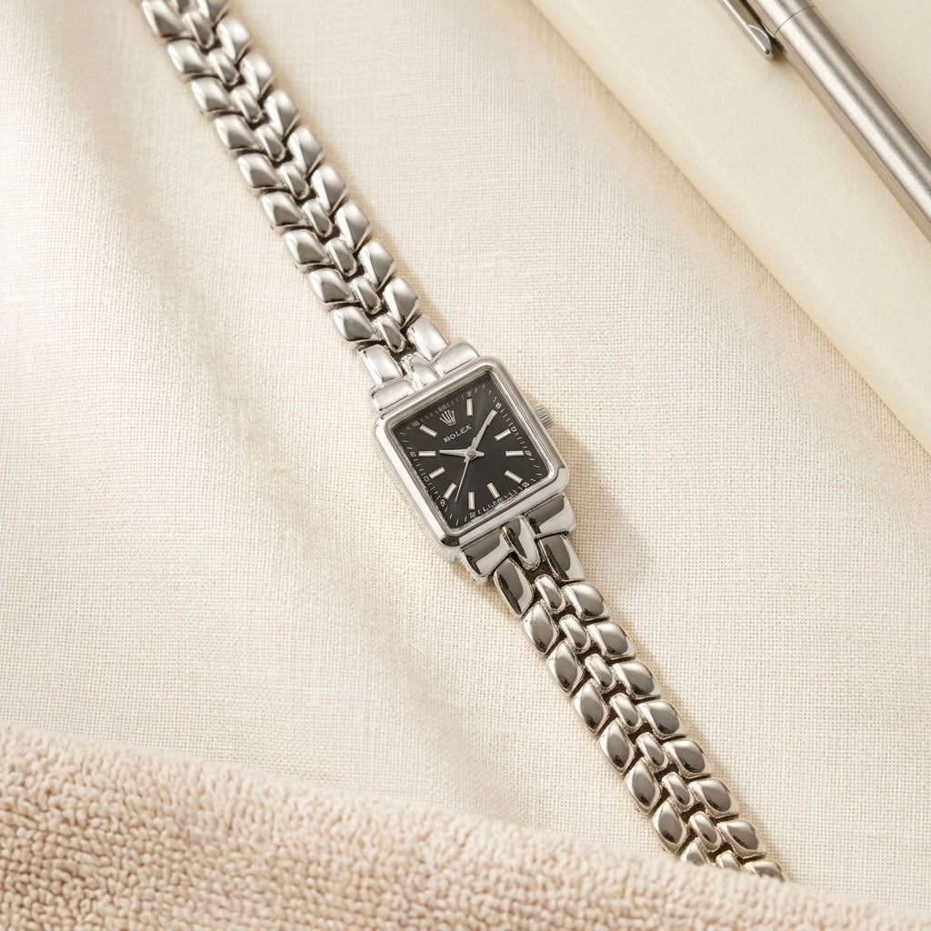 Luxury Square Dial with digits Watch for Women | MJ Store