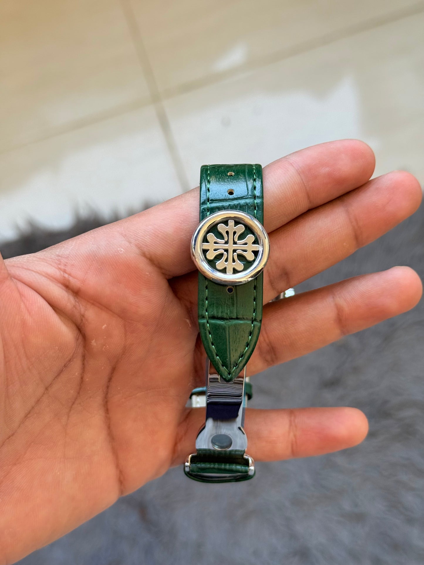 MJ.PP Square Dial Leather Special Edition | Men Watch