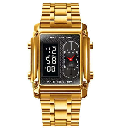 SKM | Dual Time Golden Chain | ZNT 030