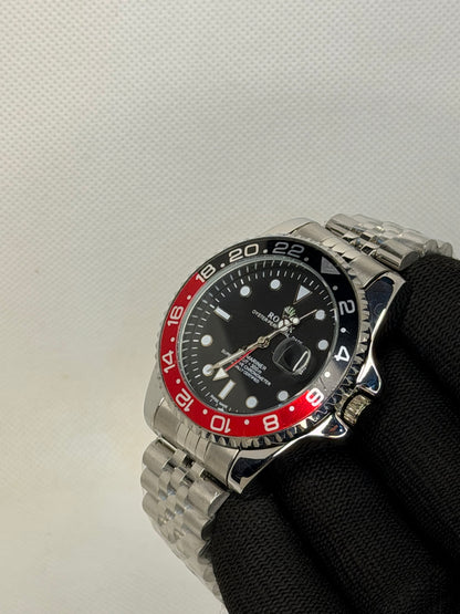 MJ Voyager Coke GMT Semi Automatic Stainless Steel Men’s Watch