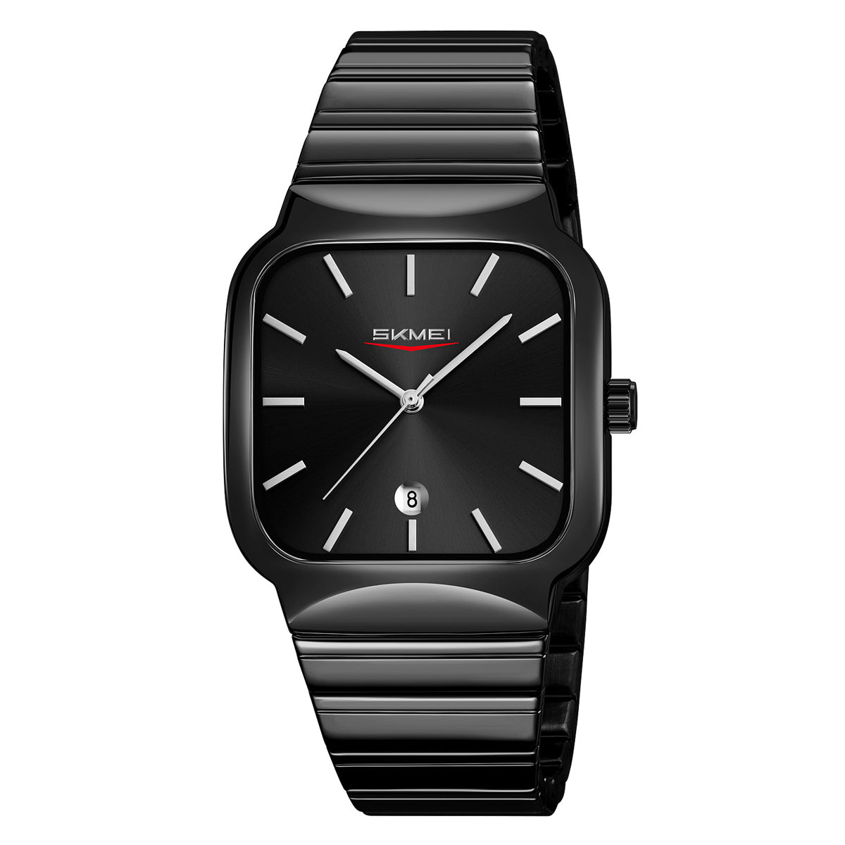 SKM 9361 Premium Steel Watch With Date | MJ Store