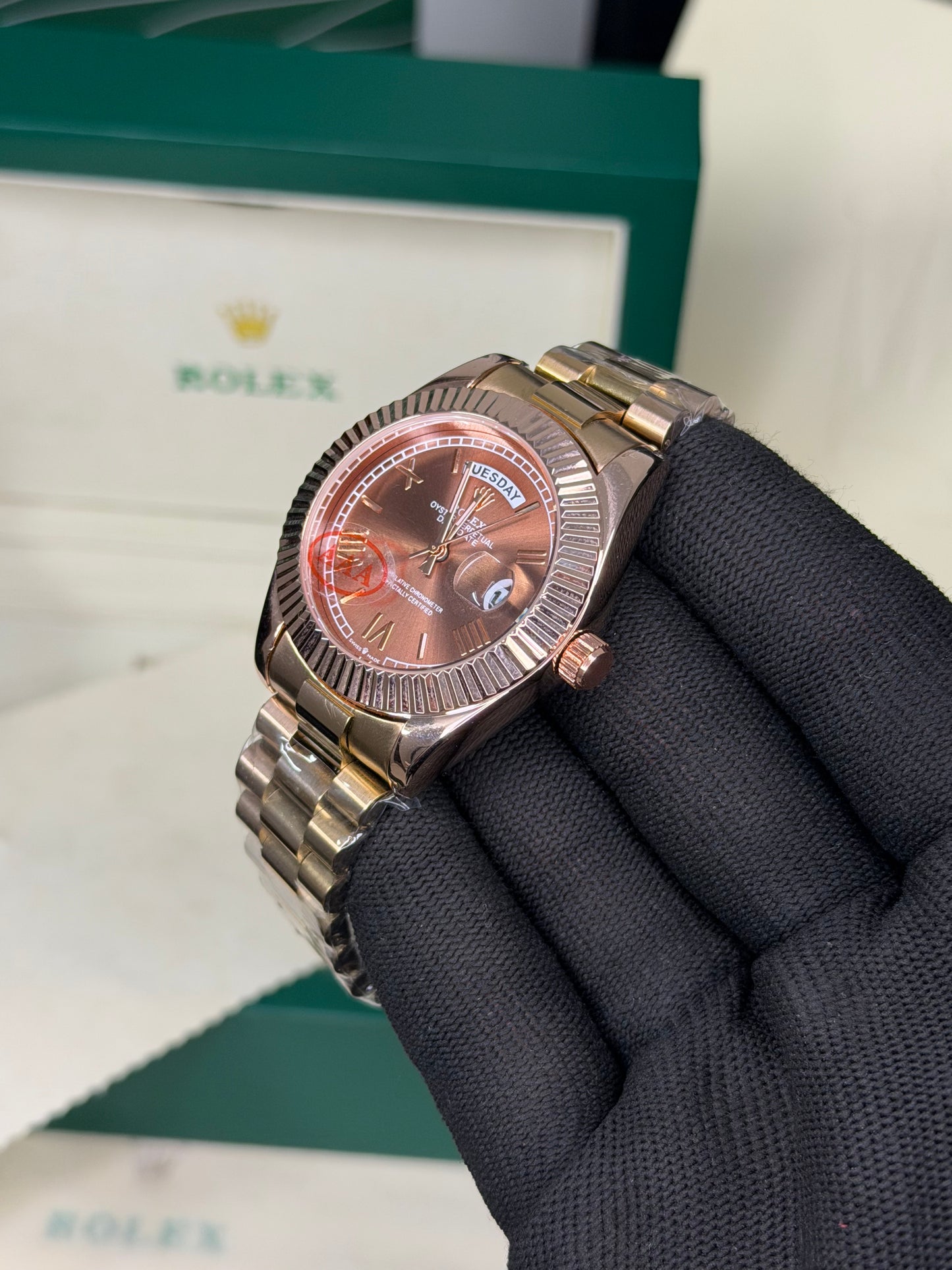 Premium Gold-Tone Rlx Day-Date Classic