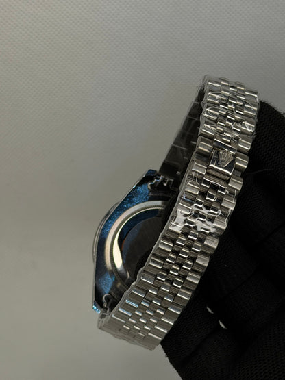 MJ Voyager Pepsi GMT Semi Automatic Stainless Steel Men’s Watch