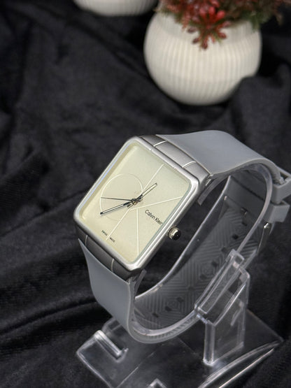 MJ C.k Square Dial Grey Edition