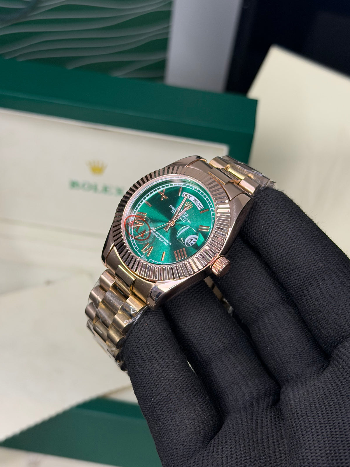 Premium Gold-Tone Rlx Day-Date Classic