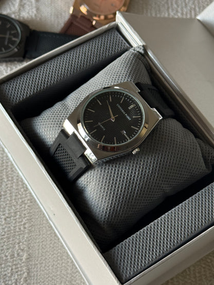 MJ Universe Point Men’s Slim Quartz Watch With Date