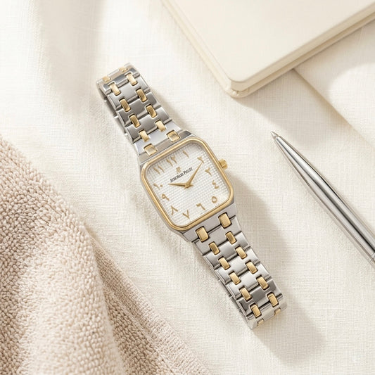 A.p. Arabic Square Dial Luxury Watch For Women | MJ Store