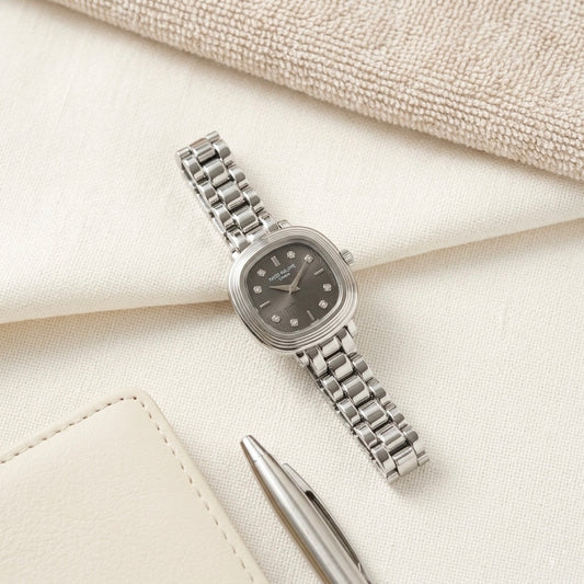 P.P Square-Round Dial Ladies Watch | MJ Store