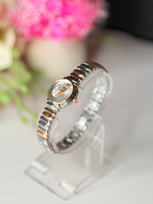 Di-or Two tone Round Dial | Ladies Watch