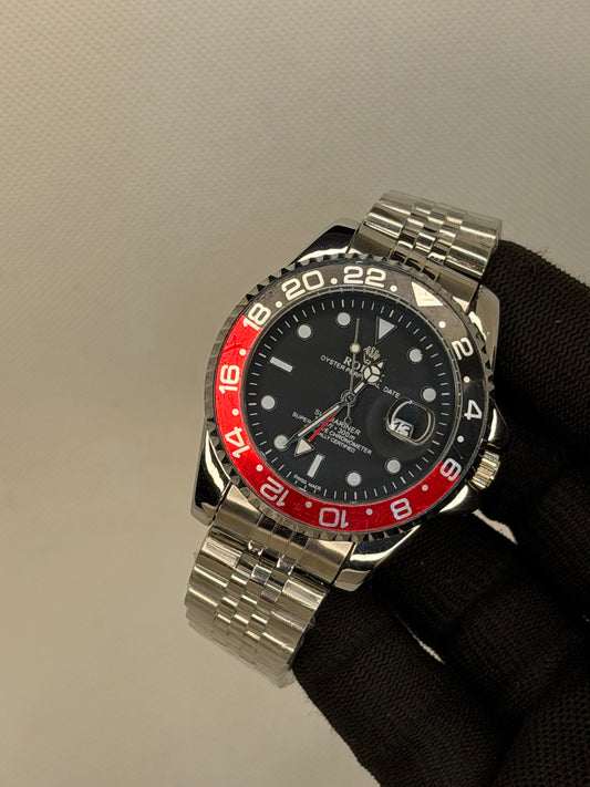 MJ Voyager Coke GMT Semi Automatic Stainless Steel Men’s Watch
