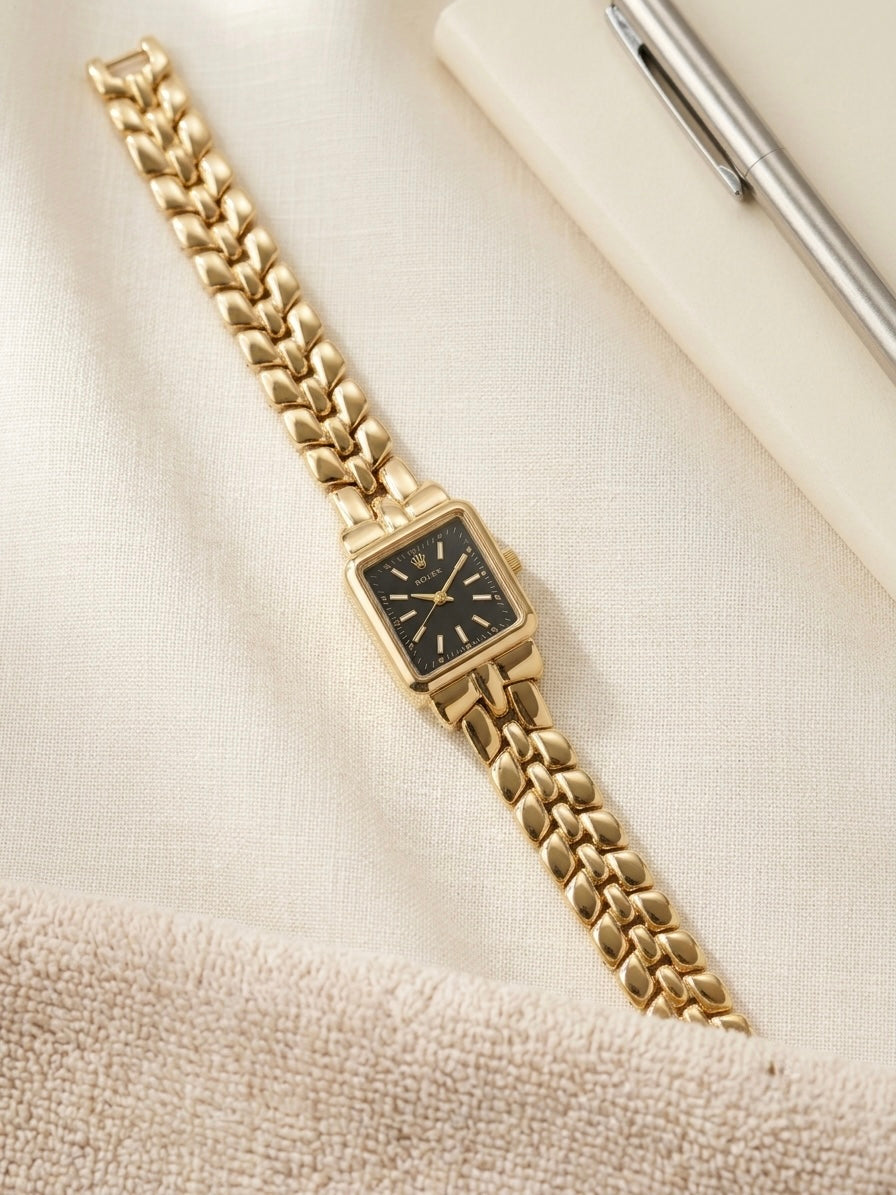 Luxury Square Dial with digits Watch for Women | MJ Store