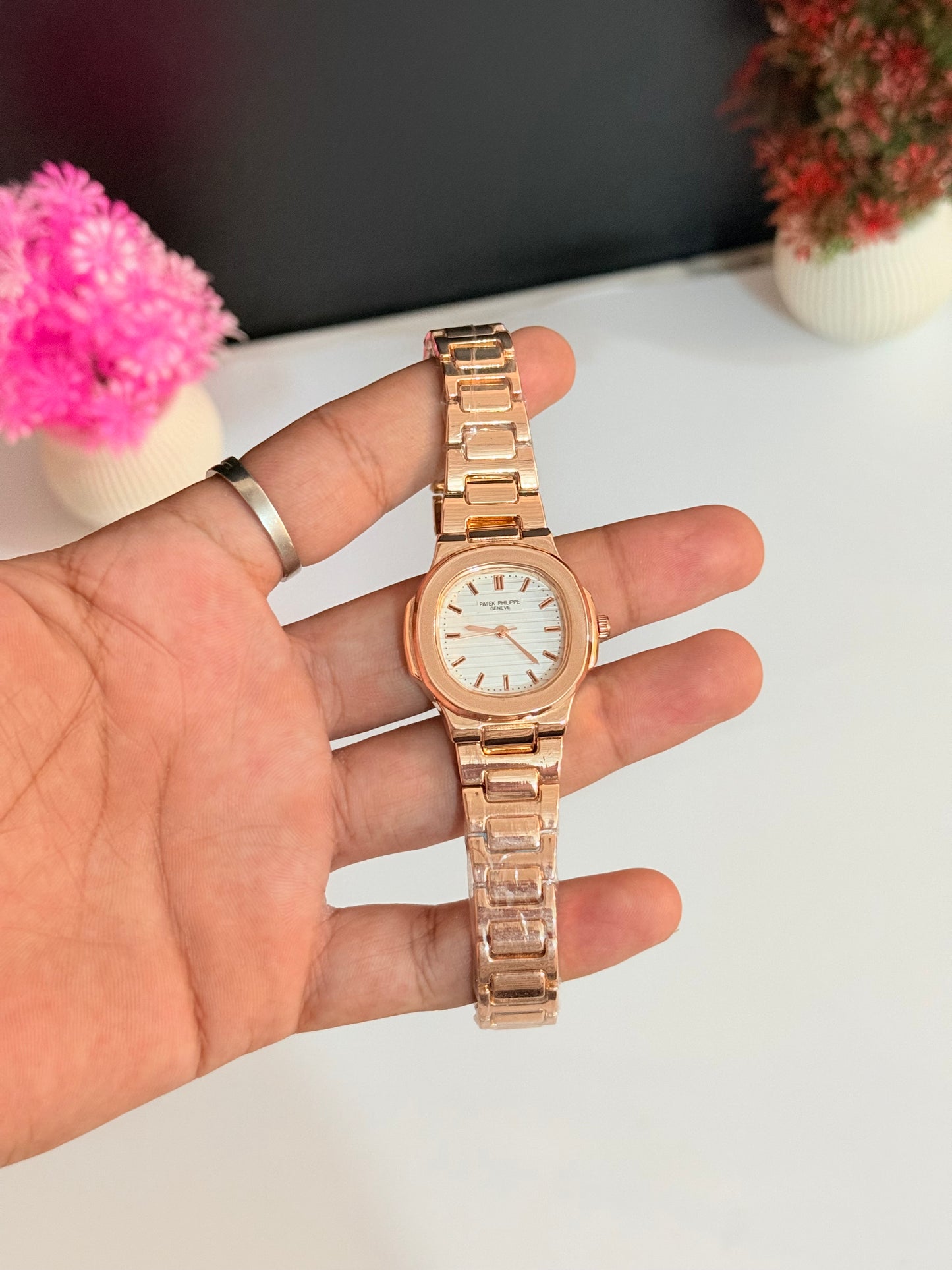 Patek Phili-ppe Rose Gold Nautilus | Women Watch