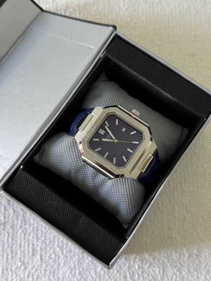 MJ.PP Square Dial Leather Special Edition | Men Watch