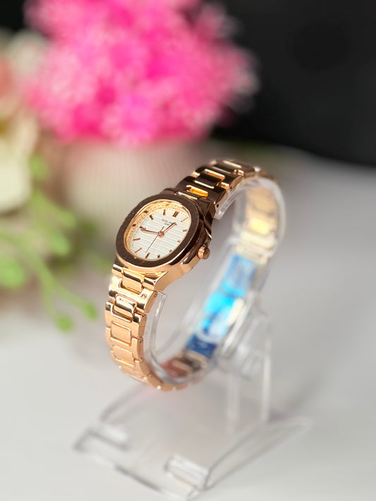 Patek Phili-ppe Rose Gold Nautilus | Women Watch