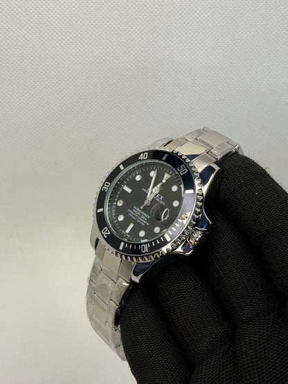 MJ Ocean Pro Black Bezel Semi Automatic Diver Watch – Stainless Steel