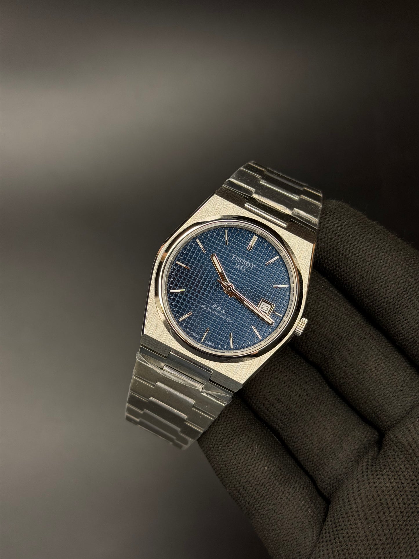 40mm PRX Style Automatic Watch – Blue Dial | Integrated Bracelet