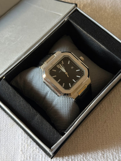 MJ.PP Square Dial Leather Special Edition | Men Watch