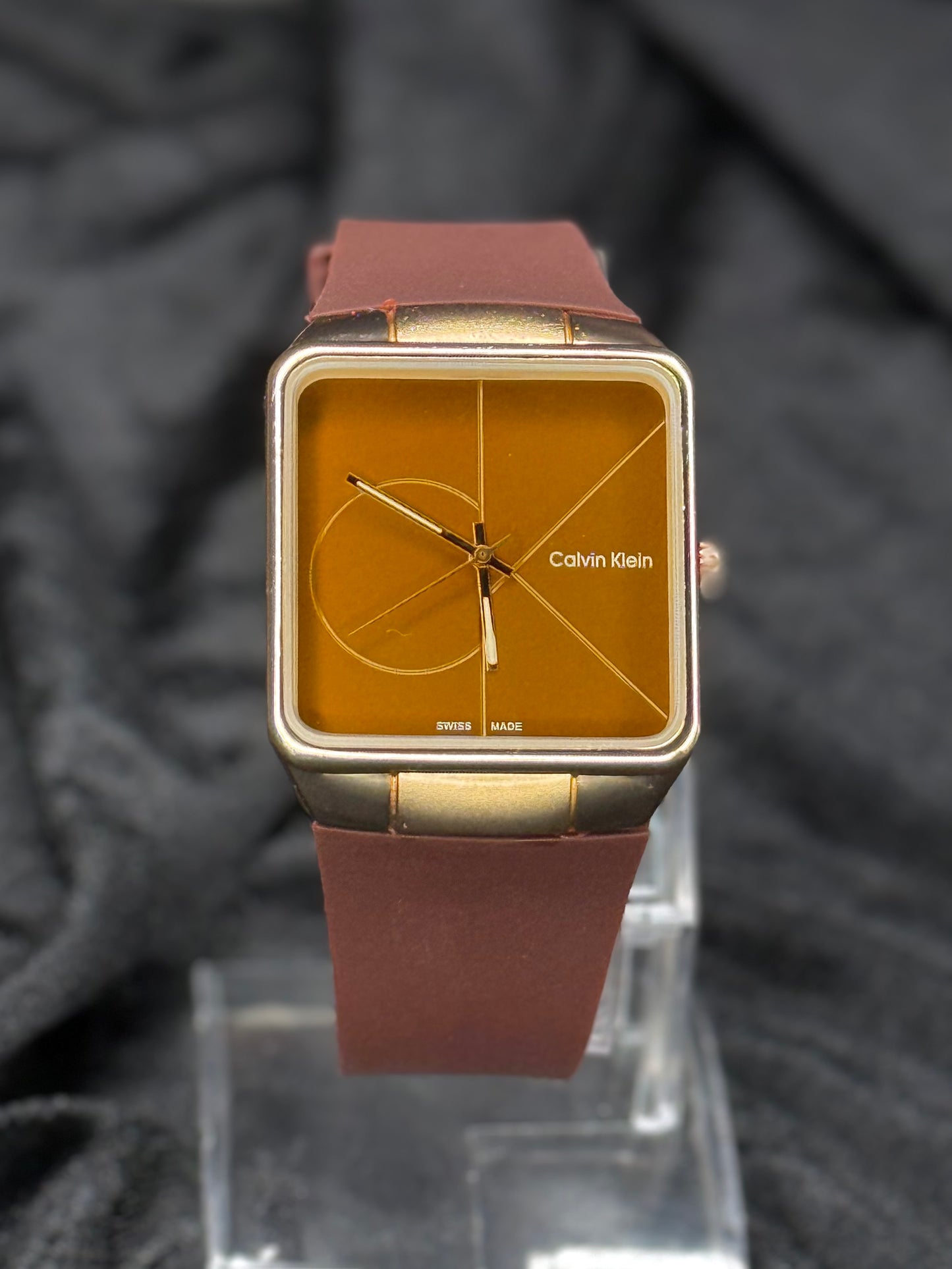 MJ C.k Square Dial Brown Edition