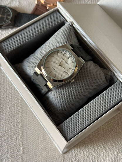 MJ Universe Point Men’s Slim Quartz Watch With Date