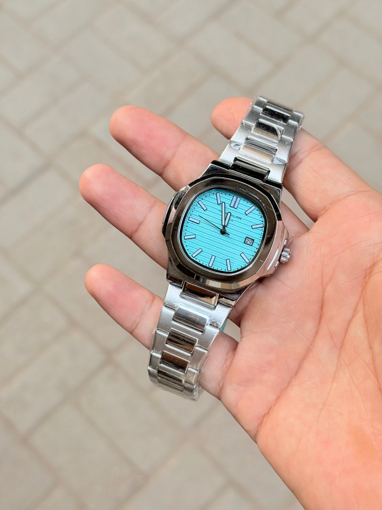 Pp Nautilus Slim Dial Men Watch | MJ Store